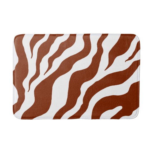Zebra Bath Mat Bad Rug Badematte (Vorderseite)