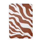 Zebra Bath Mat Bad Rug Badematte (Vorderseite Vertikal)