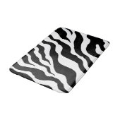 Zebra Bath Mat Badematte (Schrägansicht)