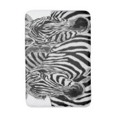 Zebra Bath Mat Badematte (Vorderseite Vertikal)