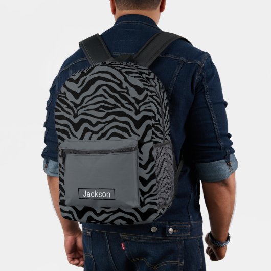 Zebra Bedruckter Rucksack (Insitu (Modell))