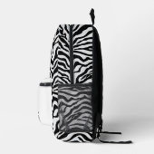 Zebra Bedruckter Rucksack (Rechts)