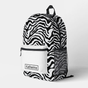 Zebra Bedruckter Rucksack