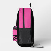 Zebra Bedruckter Rucksack (Rechts)