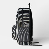 Zebra bedruckter rucksack (Rechts)