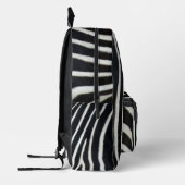 Zebra bedruckter rucksack (Links)