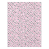 Zebra Birthday Party Pink Tischdecke (Vorderseite)