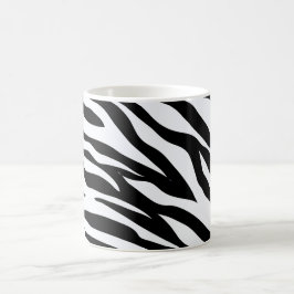 Zebra Black and White Pattern   Kaffeetasse