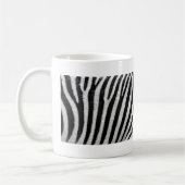 Zebra black and white print photo coffee mug kaffeetasse (Links)