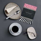 Zebra Black Pink Glitzer Bridal Dusche Einladung