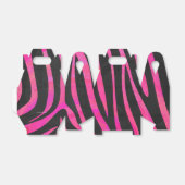 Zebra Black und Hot Pink Print Geschenkschachtel (Ungefaltet)