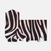 Zebra Black und Pink Print Geschenkschachtel (Ungefaltet)