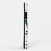 Zebra Black und Rainbow Silhouette Case-Mate iPhone Hülle (Hinten/Rechts)