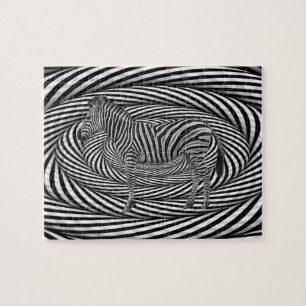 Zebra blenden puzzle