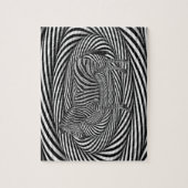 Zebra blenden puzzle (Vertikal)