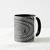 Zebra blenden tasse (VorderseiteRechts)