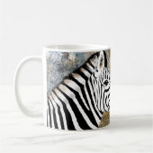 Zebra-Braungrau Kaffeetasse (Links)