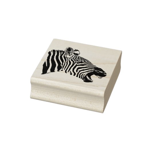 Zebra-Briefmarke Gummistempel (Stempel)