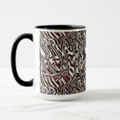 Zebra Brown Tasse (Links)