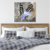 Zebra Butterflies! Leinwanddruck (Insitu (Schlafzimmer))