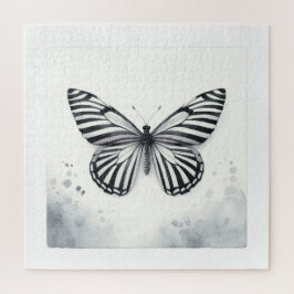 Zebra Butterfly Watercolor AREF295 - Watercolor Puzzle