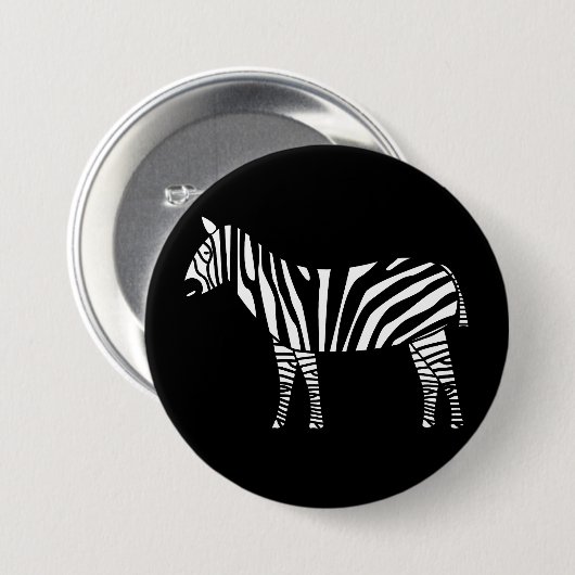 Zebra Button (Vorne & Hinten)