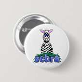 ZEBRA BUTTON (Vorne & Hinten)