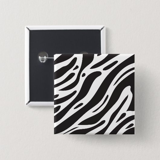 Zebra Button (Vorne & Hinten)