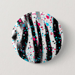 Zebra Button