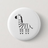 Zebra Button (Vorderseite)