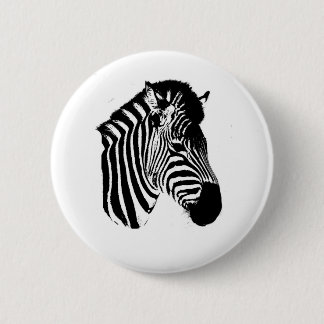 Zebra Button