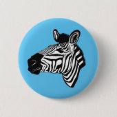 Zebra Button (Vorderseite)