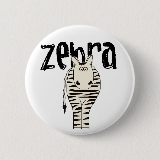 ZEBRA BUTTON (Vorderseite)