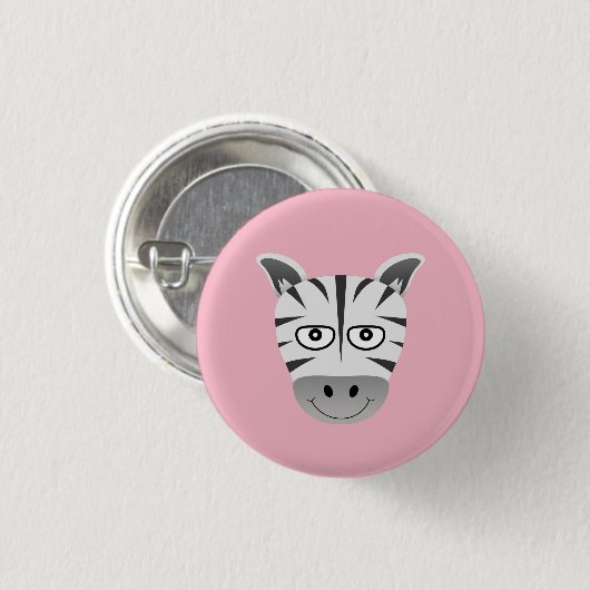 Zebra Button (Vorne & Hinten)