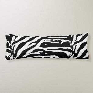 Zebra Camouflage Black and White Artistic Pattern Seitenschläferkissen