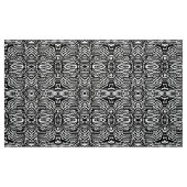 Zebra Camouflage Black and White Artistic Pattern Stoff (Fat Quarter (45,7 x 55,9 cm))