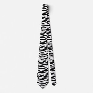 Zebra-Camouflage Krawatte
