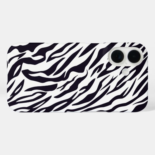 Zebra Case-Mate iPhone Hülle (Rückseite (Horizontal))