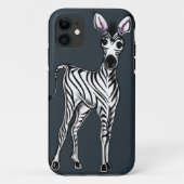 Zebra Case-Mate iPhone Hülle (Rückseite)