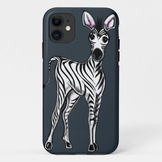 Zebra Case-Mate iPhone Hülle (Rückseite)