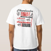 Zebra cheerleader t Shirt (Rückseite)