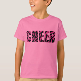 Zebra-Cheerleading Shirt