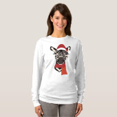 Zebra Christmas #1 T-Shirt (Vorne ganz)