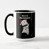 Zebra Christmas Zebras Winter Animals Tasse (Links)