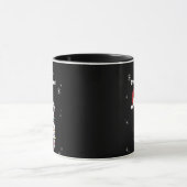 Zebra Christmas Zebras Winter Animals Tasse (Zentrum)