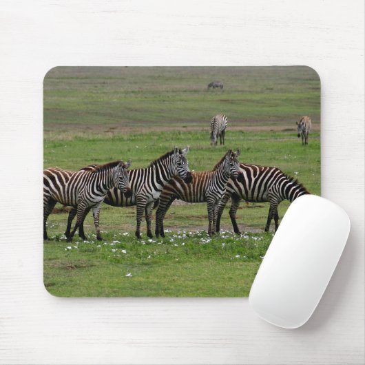 Zebra Clan Mousepad (Mit Mouse)
