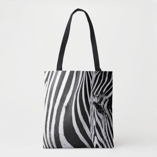 ZEBRA CLOSE-UP VIEW TASCHE (Vorderseite)