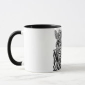 Zebra Coffee Tasse (Links)