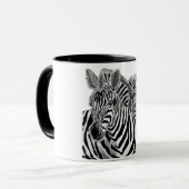 Zebra Coffee Tasse (Vorderseite Links)