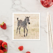 Zebra Colt Serviette (Beispiel)